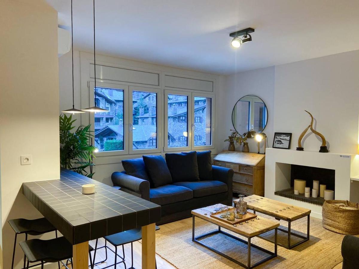 Apartamento Uenik - Rustico & Moderno En Arinsal - Esqui